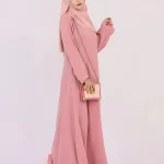 Ramadan-Eid-Solid-Linen-Dubai-Abaya-Turkey-Islam-Muslim-Modest-Dress-Kaftan-Prayer-Clothes-For-Women-3