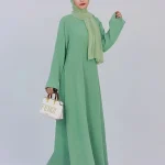 Ramadan-Eid-Solid-Linen-Dubai-Abaya-Turkey-Islam-Muslim-Modest-Dress-Kaftan-Prayer-Clothes-For-Women-5