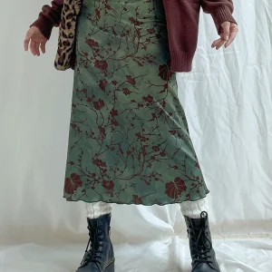 SUCHCUTE-y2k-Vintage-Floral-Printing-Midi-Skirts-Women-Harajuku-Fairycore-Green-Straight-Maxi-Skirt-Aesthetic-Sweet-1