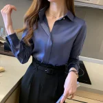 Satin-Women-s-Shirt-Long-Sleeve-Fashion-Woman-Blouse-2023-Solid-Top-Female-Shirts-and-Blouse-1
