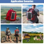 Solar-Panel-30W-USB-Type-C-Waterproof-Outdoor-Hiking-Camping-Portable-Battery-Mobile-Phone-Charging-Bank-2