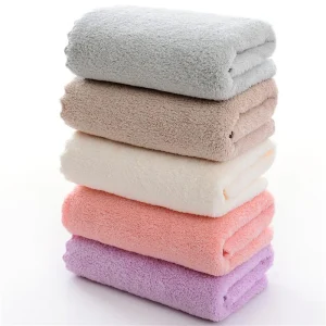 Square-Solid-Color-Bamboo-Fiber-Soft-Face-Towel-Polyester-Hair-Hand-Bathroom-Towels-Bath-Towel-1