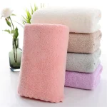 Square-Solid-Color-Bamboo-Fiber-Soft-Face-Towel-Polyester-Hair-Hand-Bathroom-Towels-Bath-Towel-3