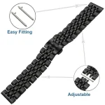 Stainless-Steel-Strap-for-Ticwatch-2-Huawei-2-Bracelet-for-Gear-Sport-S2-S3-WristBand-20mm-5