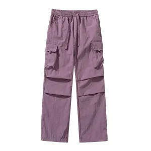 Streetwear-2024-New-Cargo-Pants-Casual-Men-Elastic-Waist-Drawstring-Wide-Leg-Pants-Multi-Pocket-Loose