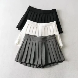 Summer-Pleated-Skirt-High-Waisted-Women-Sexy-Mini-Skirts-Vintage-Black-Skirt-Korean-Tennis-Skirts-White