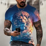 Summer-Retro-T-Shirt-Animal-Lion-3d-Print-Fashion-Short-Sleeve-Top-Elastic-Oversized-Clothing-Sweatshirt-4
