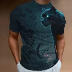 Summer-Retro-T-Shirt-Animal-Lion-3d-Print-Fashion-Short-Sleeve-Top-Elastic-Oversized-Clothing-Sweatshirt-5