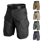 Summer-Waterproof-Quick-Dry-Multi-pocket-Shorts-Men-Cargo-Shorts-Tactical-Short-Pants-Men-s-Outdoor