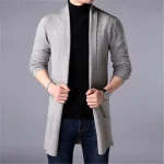 Sweater-Coats-Men-New-Fashion-2022-Autumn-Men-s-Slim-Long-Solid-Color-Knitted-Jacket-Fashion