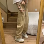 Trousers-Man-Khaki-Straight-Cargo-Pants-for-Men-Summer-Korean-Style-Wide-New-in-Casual-Emo-4