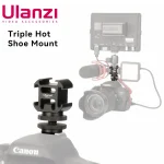 Ulanzi-PT-3S-Triple-Hot-Shoe-Mount-Adapter-Cold-Shoe-Extend-Monitor-Mic-Fill-Light-for