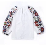 Women-Autumn-Clothes-Long-Sleeve-Shirt-Flower-V-Neck-Casual-Loose-Top-Ladies-Blouse-Tee-5