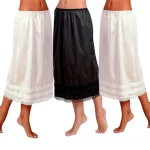 Womens-Lace-Underskirt-Petticoat-Under-Dress-Long-Skirt-Safety-Skirt-Oversize