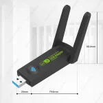 1300Mbps-Wireless-Drive-Free-Network-Card-USB3-0-Interface-Chip8812-2-4Ghz-5-0Ghz-Receiver-Wifi-2