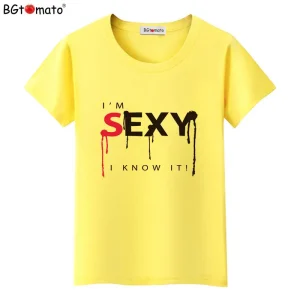 BGtomato-Sexy-words-fashion-women-t-shirt-Hot-sale-brand-new-Shirt-women-Hot-sale-good-1