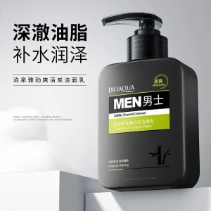 BIOAQUA-Men-s-Charcoal-Facial-Cleanser-Cleaning-Exfoliating-Face-Cleaner-Wash-Scrub-Skincare-Korean-Cosmetics-Skin
