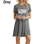 Casual-Loose-Beach-Mini-Party-Dress-T-shirt-Long-Plus-Size-Sexy-Ladies-Dresses-Printed-Summer-5