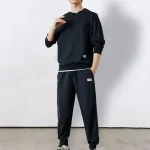 Casual-Sports-Suit-Men-s-Casual-Sport-Suit-with-Waffle-Texture-Sweatshirt-Jogger-Pants-Set-for-3