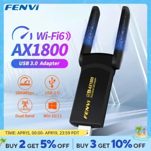 FENVI-1800Mbps-WiFi-6-USB-Adapter-Dual-Band-2-4G-5Ghz-Wireless-WiFi-Receiver-USB-3