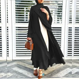 L5YC-Muslim-Long-Sleeve-Flowy-Maxi-Cardigan-Islamic-Open-Front-Kimono-Abaya-Robe-Turkey-Kaftan-Solid-1