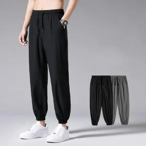 Loose-Trendy-Breathable-Summer-Trousers-Baggy-Men-Summer-Pants-Quick-Dry-Men-Clothes