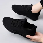 Maogu-New-Black-Casual-Mesh-Breathable-Sneakers-Daily-Lightweight-Women-Shoe-Tennis-Lace-up-Cheap-Sneaker