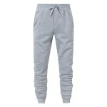 Mens-Hip-Hop-Pants-Track-Cuff-Solid-Color-Lace-up-Comfy-Workout-Pants-with-Pantalon-Homme-3