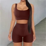 Two-piece-Set-Ins-Seamless-Knitting-Sexy-Gym-Sport-Workout-Running-Sports-Short-Bra-Yoga-Suit-3