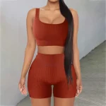 Two-piece-Set-Ins-Seamless-Knitting-Sexy-Gym-Sport-Workout-Running-Sports-Short-Bra-Yoga-Suit-5