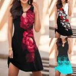 Vintage-Dresses-For-Women-2024-Summer-Casual-Sexy-Sleeveless-Loose-Floral-Print-Dress-Women-Beach-Mini-9