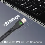 WIFI-6-AX300-USB-Adapter-USB-2-0-Network-Card-Dongle-2-4GHz-802-11AX-Antenna-2