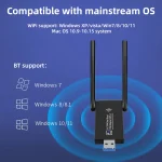 WiFi-USB-3-0-Adapter-1300Mbps-Bluetooth-5-0-Dual-Band-2-4GHz-5GHz-Wifi-Usb-4