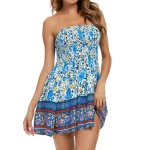 Women-s-Summer-Mini-Dresses-Flower-Print-Casual-Beach-Tube-Top-Dress-Cover-Ups-for-Swimwear-4