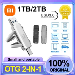Xiaomi-USB-C-Type-C-USB3-0-Flash-Drive-1TB-2TB-Metal-Pendrive-128GB-Memoria-USB