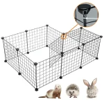 DIY-Foldable-Pet-Playpen-Crate-Iron-Fence-Puppy-Kennel-House-Exercise-Training-Puppy-Kitten-Space-Dog-1