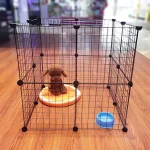 DIY-Foldable-Pet-Playpen-Crate-Iron-Fence-Puppy-Kennel-House-Exercise-Training-Puppy-Kitten-Space-Dog-2