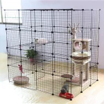 DIY-Foldable-Pet-Playpen-Crate-Iron-Fence-Puppy-Kennel-House-Exercise-Training-Puppy-Kitten-Space-Dog-4