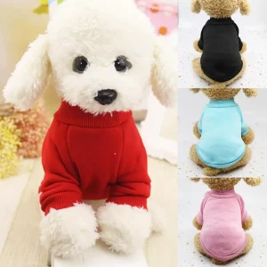 Dog-Hoodies-Dog-Clothes-Puppy-Cat-Elastic-Solid-Color-Sweatshirt-Dog-Clothed-Fall-Winter-Pet-Clothing