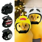 Funny-Mini-Chicken-Helmet-Pet-Hard-Hat-Dollhouse-Mini-Helmet-Toy-Hat-Headgear-Pet-Chicken-Helmet