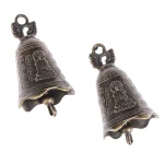 Hot-Sale-New-1PC-Alloy-Antique-Bell-Chinese-Mini-Sculpture-Pray-Guanyin-Buddha-Bell-Shui-Feng-4