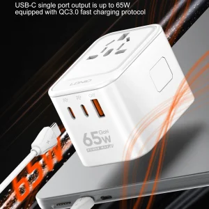 LDNIO-65W-Universal-Travel-Adapter-with-1-USB-A-2-Type-C-Ports-Travel-Converter-Adapter-1