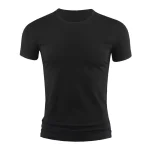 New-Mens-Summer-Short-Sleeve-Crew-Neck-Slim-Fit-T-Shirt-Plain-Casual-Gym-Muscle-Fashion