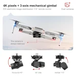 New-RC-Drone-106Pro-GPS-4K-HD-Dual-Camera-Three-Axis-Anti-Shake-Gimbal-5G-WIFI-3