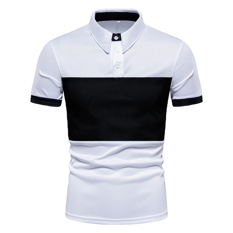 New-summer-short-sleeved-polo-shirt-Men-s-casual-short-sleeved-polo-shirt