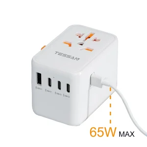 TESSAN-65W-Universal-Travel-Adapter-International-All-in-one-Travel-Charger-with-USB-Type-C-Wall