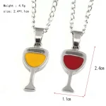 Red-Wine-Glass-Orange-Juice-Pendant-Necklace-Beautiful-Woman-Metal-Cup-Chain-Jewelry-Accessories-Valentine-s