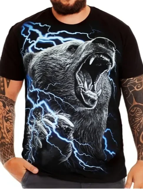 kf-S0c1d87fa8ece4bf4b1a8ff48fc7e06ccF-Polar-Bear-Print-Men-s-Handsome-T-Shirt-New-Summer-Casual-Mens-Outdoor-Short-Sleeve-Lightning-1