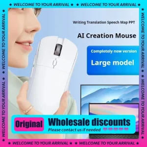 kf-S168759f4fa11440994583e8d286219b6F-2024-New-Mouse-Wireless-Bluetooth-Dual-Mode-Dpi1200-Model-Ai-Drawing-Ppt-Writing-Computer-Office-Game