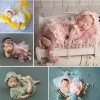 0-2 Yrs Baby Photo Clothing Sets Newborn Girl Lace Princess Dresses Hat Headband Pillow Outfits Infant Photography Costume Dress